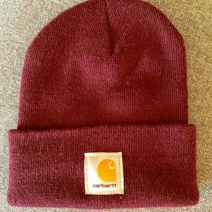 Maroon Carhartt Beanie